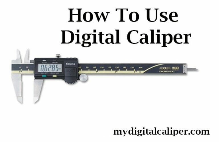 how to use digital caliper